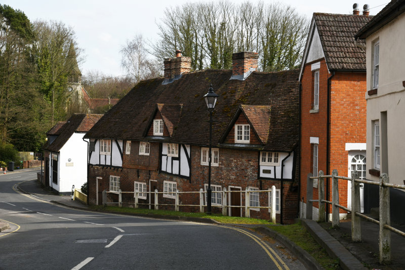 Wickham village, Hampshire. 