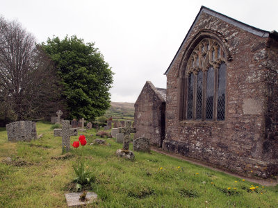 CHURCH YARD OE St PAVCRAS-WIDECOMBE-IN-THE-MOORE DEVON