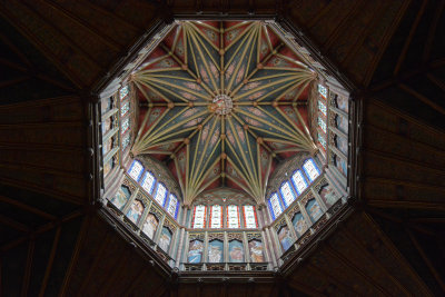 ELY  CATHEDRAL THE OCTAGON TOWER