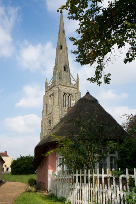 St John the Baptist Church Thaxtead Suffolk 