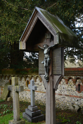 Seen in St Martins churchyard East Horsley Surrey