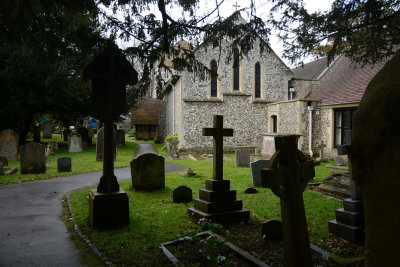 St Martins churchyard East Horsley Surrey