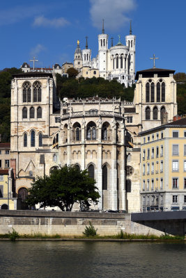 St-Jean Cathedral,& Notre Dame, Basilica  Lyon, France 