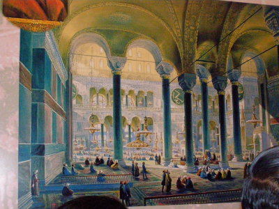 Artist's rendition of what it used to look like
