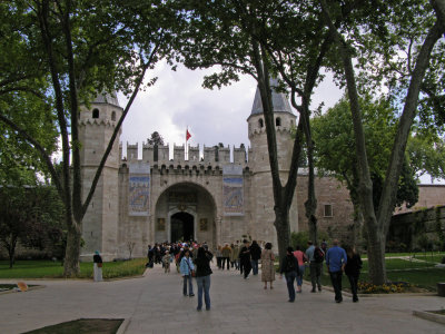 Felicity Gate leading to Third Court