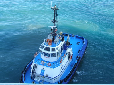 Here's the tug to send us off again.