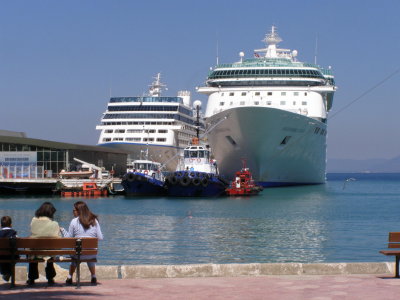 Views from the port of Kusadasi