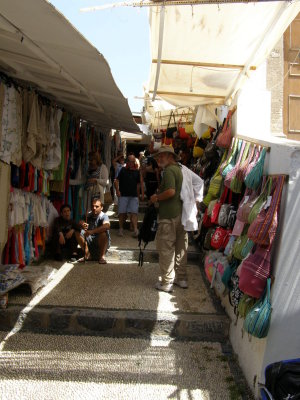 Typical shops on the street