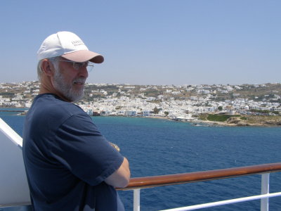 Waiting to go ashore