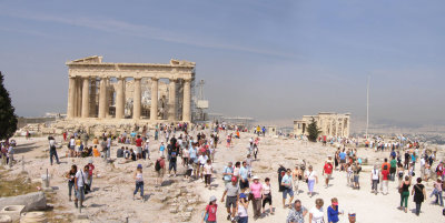 Parthenon panorama