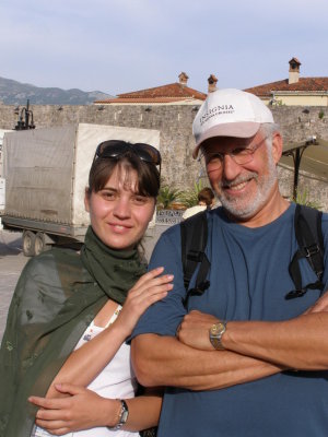Bob with our darling guide