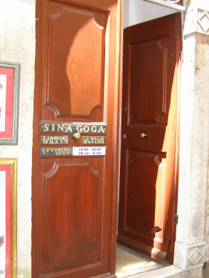 Dubrovnik's synagogue