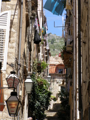 Narrow, lovely streets and alleyways