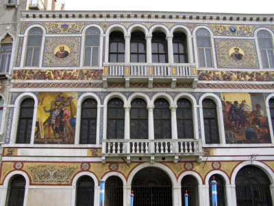Beautiful murals on this building