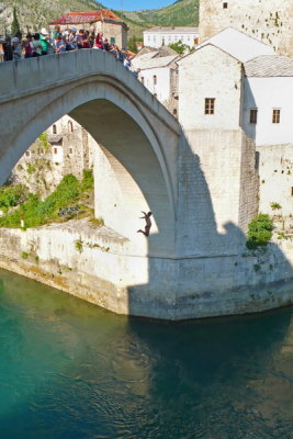 38 MOSTAR, bridge diver
