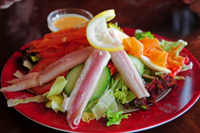 201 MARKEN, smoked eel salad