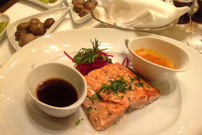 15 Salmon dinner