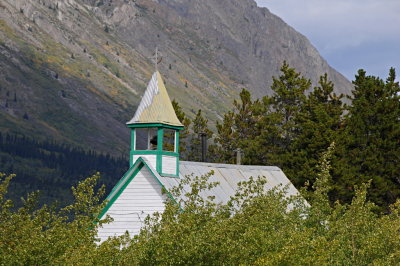 50 Carcross church