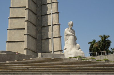 Havana, Revolution Square, statue