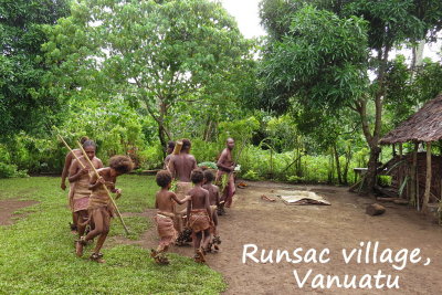 113 Vanuatu, Runsac Maori village