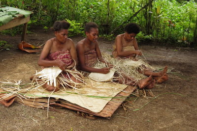 121 Vanuatu, Runsac Village native crafts