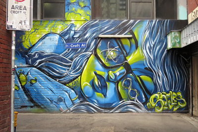 153 Melbourne, graffiti