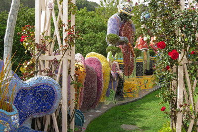 222 Akaroa, The Giant's House, garden