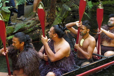 297 Rotorua, Mitai Maori village natives