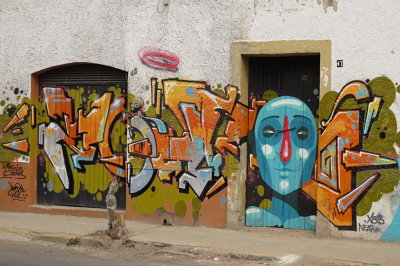 124 Guadalajara, graffiti
