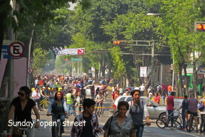 155 Guadalajara, Sunday open pedestrian streets
