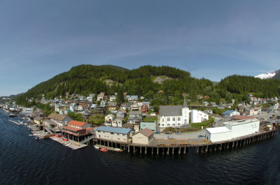 Ketchikan from the air