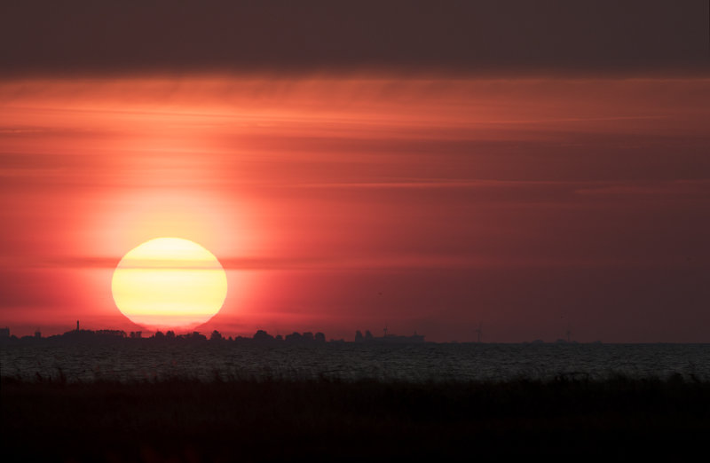 Soluppgng ver Falsterbo.