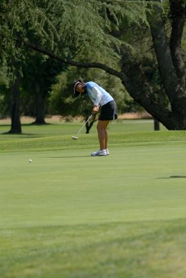 Jamille Lee 78 birdie putt 10th