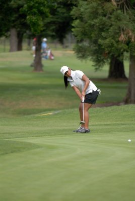 Kelsey Ulep 71 2 putt par on 17th