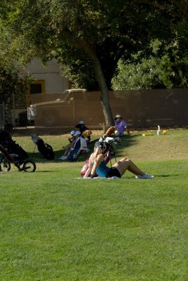 Enjoying sunshine