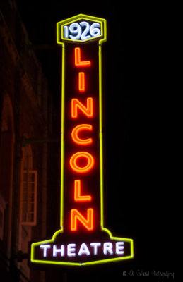 Neon Sign for 1926 Theater