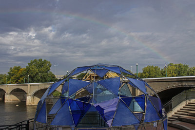 RAINBOW OVER ARTPRIZE