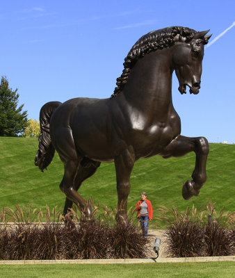 THE AMERICAN HORSE MEIJER GARDEN