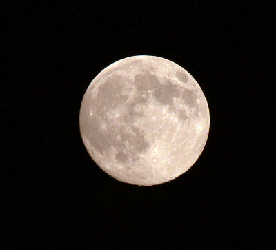 8/9/14  THE MOON IS VERY CLOSE!