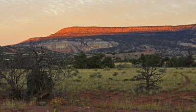 EARLY SUN ON THE MOUNTAIN