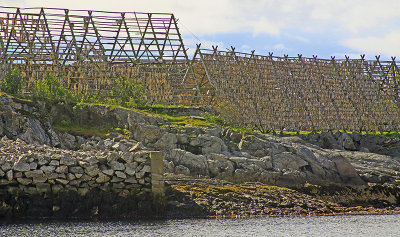 RACKS OF COD DRYING