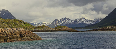 OCEAN VIEW OF MOUNTAINS