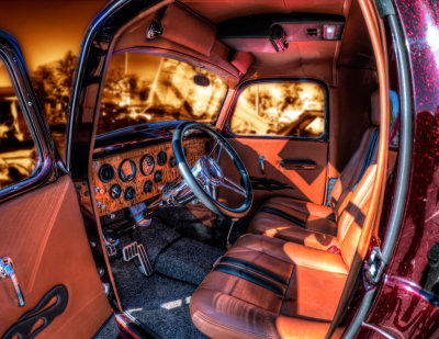 '38 Dodge Bros Humpback Panel Van Interior