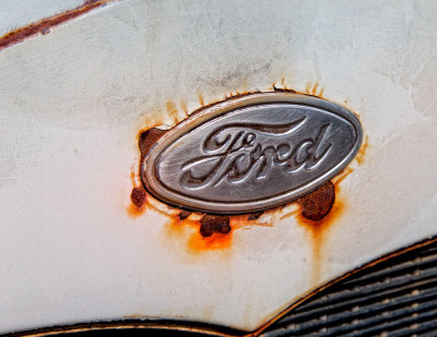 Rusty Ford Emblem