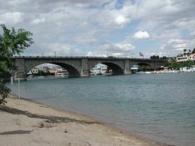 Blick auf die London Bridge
