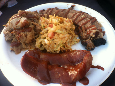 3 Meats Plate With Slaw - QUp