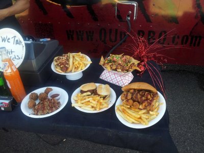 Food Assortment from QUpBBQ