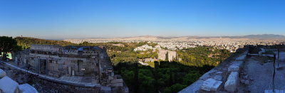 Athens Panorama view