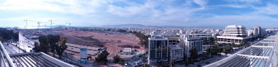 A view of Athens from our hotel