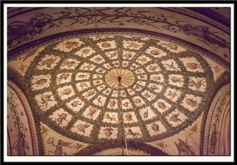 Ceiling Painting at the Head of a Staircase